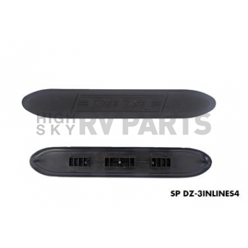Dee Zee Nerf Bar Pad 3 Inch Black Single - 3INLINEF4