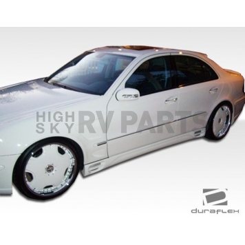 Extreme Dimensions Side Skirt - Primered Fiberglass Reinforced Plastic Black Set of 2 - 103742