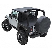 Smittybilt Soft Top - Black Standard Top Vinyl - 90701