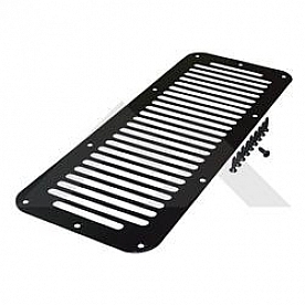 Crown Automotive Hood Vent - Steel Black Single - RT26008
