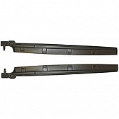 Rugged Ridge Windshield Channel - Nylon Reinforced Polypropylene Black - 1230605