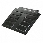 Rugged Ridge Hood Vent - Square Steel Black - 1775910