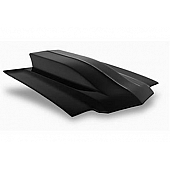 Harwood Fiberglass Hood - Cowl Induction Gloss Fiberglass Black - 22206