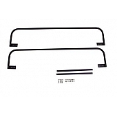 Lund International Trailer Hitch Cargo Carrier Side Bar Steel Black - 601008