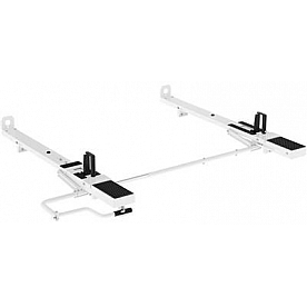 KargoMaster Ladder Rack Multi-Fit Powder Coated White Aluminum - 4A934