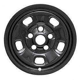 Coast To Coast Wheel Simulator 17 Inch 5 Slotted Spoke Design Plastic - Set Of 4
