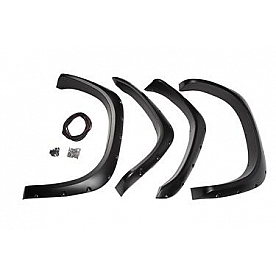 Rugged Ridge Fender Flare - Black Textured Thermoplastic Set Of 4 - 8163042