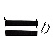Warrior Products Door Check Strap - Nylon Black Set Of 2 - 64001
