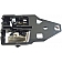 Help! By Dorman Interior Door Handle - Lever Plastic Silver And Brown Knob Single - 91371