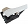 Help! By Dorman Interior Door Handle - Lever Plastic Silver And Brown Knob Single - 91371