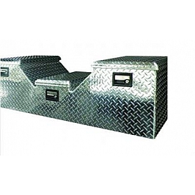 Lund International Tool Box - Fifth Wheel Aluminum 11.2 Cubic Feet - 76132