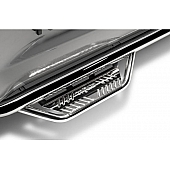 N-Fab Nerf Bar - Truck Wheel to Wheel Polished Stainless Steel Round - HPD15103CC-6-SS