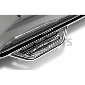 N-Fab Nerf Bar - Truck Wheel to Wheel Polished Stainless Steel Round - HPD15103CC-6-SS