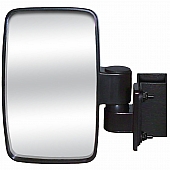 CIPA USA Exterior Mirror Rectangular Manual Black Single - 01140