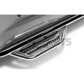 N-Fab Nerf Bar - Truck Wheel to Wheel Polished Stainless Steel Round - HPC17104CC-6-SS