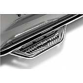 N-Fab Nerf Bar - Truck Wheel to Wheel Polished Stainless Steel Round - HPD10103CC-6-SS