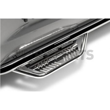 N-Fab Nerf Bar - Truck Wheel to Wheel Polished Stainless Steel Round - HPD10103CC-6-SS