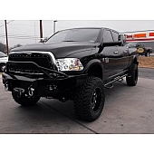 N-Fab Nerf Bar - Truck Wheel to Wheel Black Gloss Powder Coated Steel Round - D10110MC-6