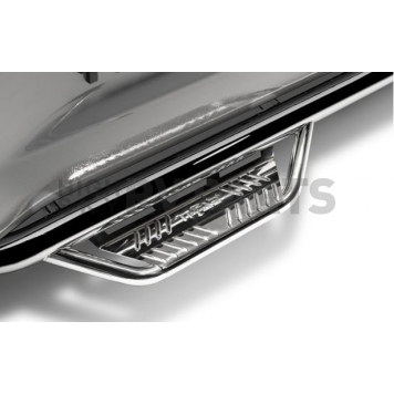 N-Fab Nerf Bar - Truck Wheel to Wheel Polished Stainless Steel Round - HPD1594QC-6-SS