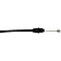 Dorman (OE Solutions) Hood Release Cable 1.25 Feet - 912438