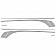 Trimbrite Body Graphics - Silver Set for 2011 Camaro - 2011058