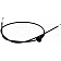 Dorman (OE Solutions) Hood Release Cable 3.375 Feet - 912467