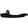 Help! By Dorman Exterior Door Handle - Plastic Black Single - 81378