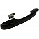Help! By Dorman Exterior Door Handle - Plastic Black Single - 81378