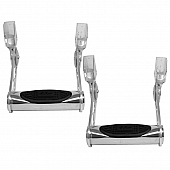 Bully Truck Step 300 Pound Capacity Stainless Steel - AS-500WK