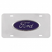 Pilot Automotive License Plate - Ford Stainless Steel - LP-021B