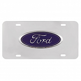 Pilot Automotive License Plate - Ford Stainless Steel - LP-021B