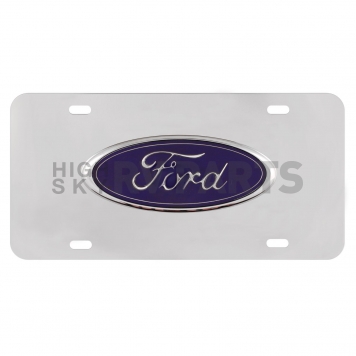 Pilot Automotive License Plate - Ford Stainless Steel - LP-021B
