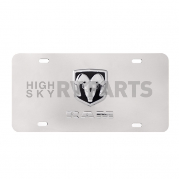 Pilot Automotive License Plate - Dodge Stainless Steel - LP-031B