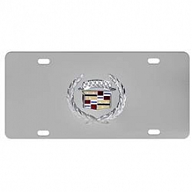 Pilot Automotive License Plate - Cadillac Stainless Steel - LP-051