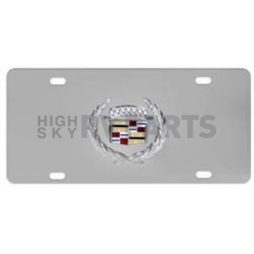 Pilot Automotive License Plate - Cadillac Stainless Steel - LP-051
