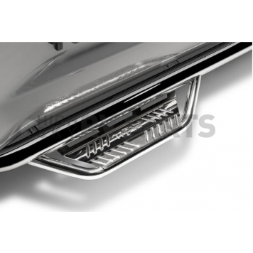 N-Fab Nerf Bar - Truck Wheel to Wheel Polished Stainless Steel Round - HPT0792QC-6-SS