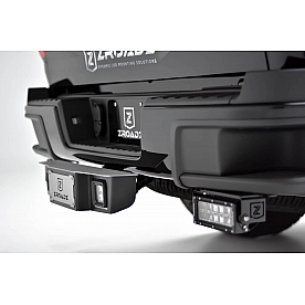 ZROADZ Truck Step Black Gloss Powder Coated Steel With Two 3 Inch LED Light Pods - Z390011