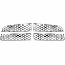 Pilot Automotive Grille Insert - Chrome Plated ABS Plastic - GI-74