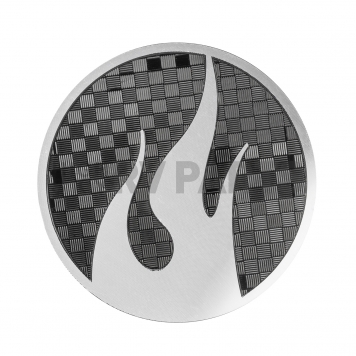 Pilot Automotive Emblem - Flame Design Carbon Fiber - HOT-0003