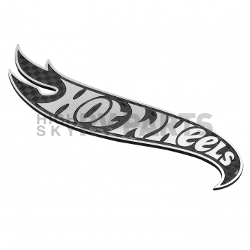 Pilot Automotive Emblem - Hot Wheels Logo Carbon Fiber - HOT0004-1