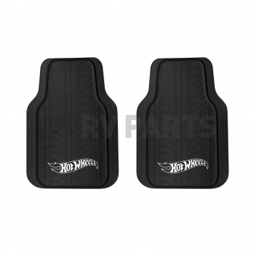 Pilot Automotive Floor Mat - Custom- Fit Rubber Black Set of 2 - HOT-3000