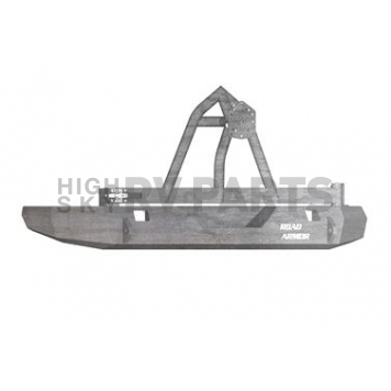 Road Armor Bumper Stealth 1-Piece Design Steel Natural - 508R0ZTC