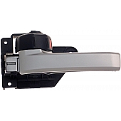 Help! By Dorman Interior Door Handle - Plastic Black Housing With Silver Lever And Black Knob Single - 83946