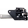 Help! By Dorman Interior Door Handle - Plastic Black Housing With Silver Lever And Black Knob Single - 83946