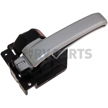Help! By Dorman Interior Door Handle - Plastic Black Housing With Silver Lever And Black Knob Single - 83946-2