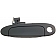 Help! By Dorman Exterior Door Handle - Plastic Black Single - 83948