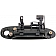 Help! By Dorman Exterior Door Handle - Plastic Black Single - 83948