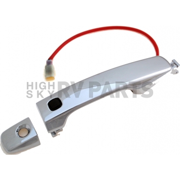 Help! By Dorman Exterior Door Handle - Plastic Silver Single - 83673-2