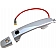 Help! By Dorman Exterior Door Handle - Plastic Silver Single - 83673