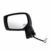 K-Source Exterior Mirror Electric OEM Black Single - 71526U